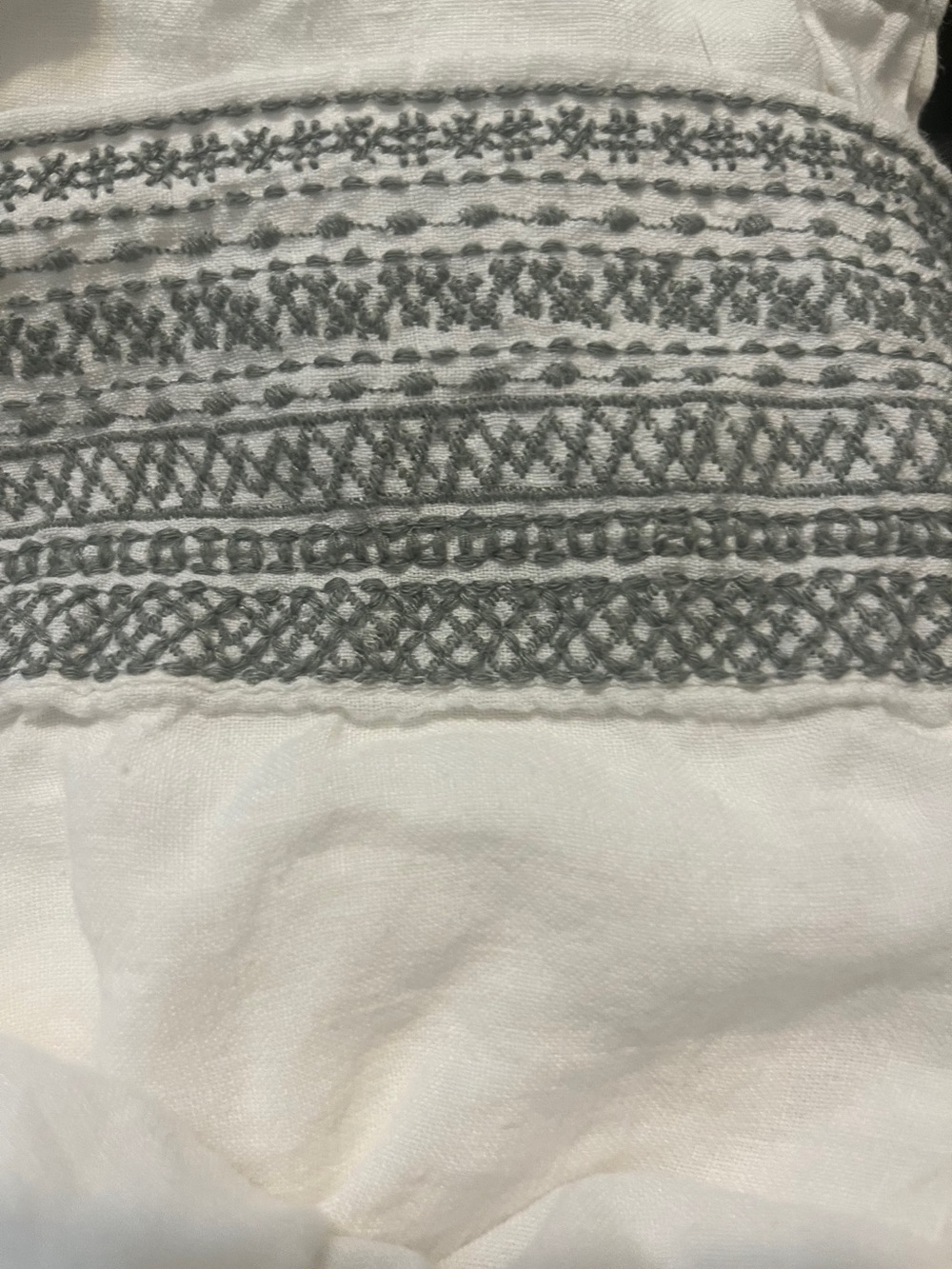 Restoration Hardware MILOU queen flat sheet